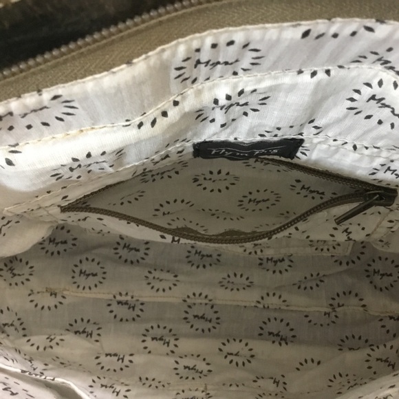 Myra oil tanned and distressed leather tote bag purse - Picture 13 of 15